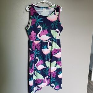 Gymboree Girls Flamingo Sleeveless Dress